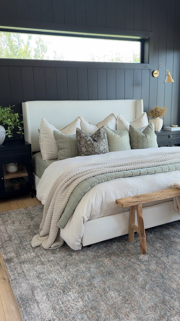 Our green summer bedroom refresh is officially my favorite yet.