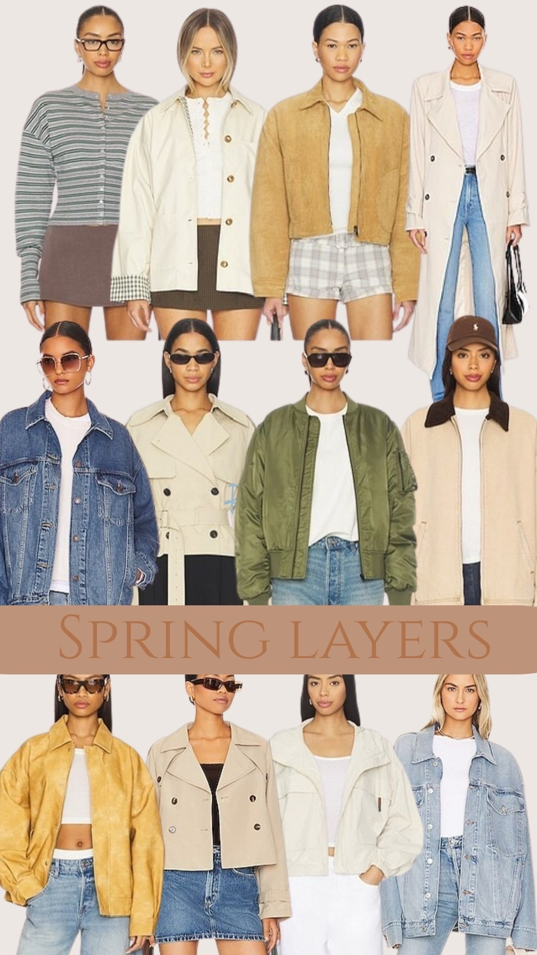 Spring layers from @Revolve 
#spring #jacket 

#LTKgrwm #LTKFestival #LTKootd