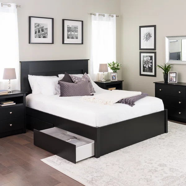 Sagamore Storage Platform Bed | Wayfair North America
