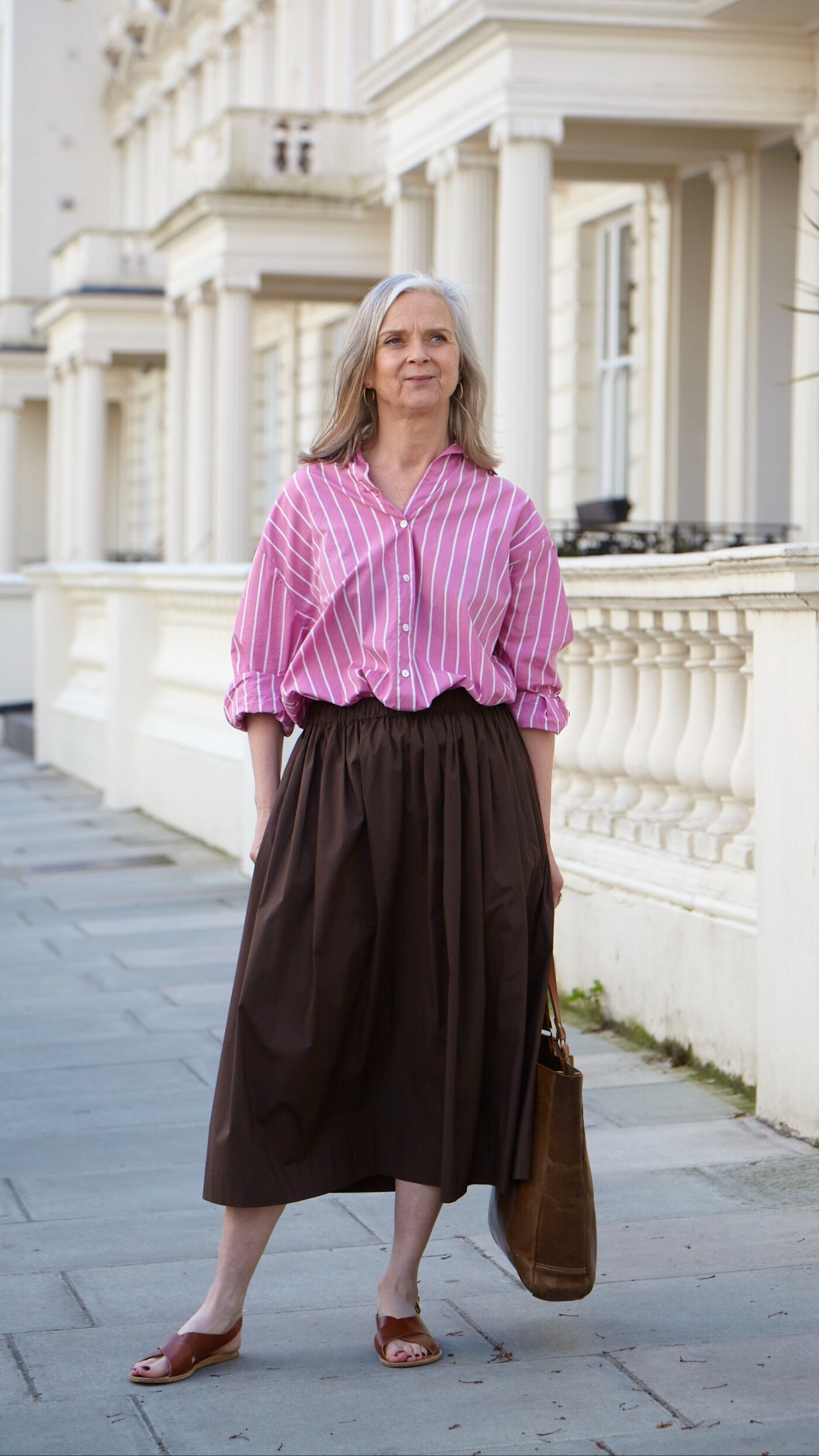 The shirts are out. As soon as the temperature rises, I reach for a cotton button-down. Cool, wafty and super-chic. The pull-on-and-go properties of a cotton poplin, striped shirt are second to none. As you know I’m a sucker for blue and white, but last year I pivoted to pink. This shirt is from Faithfull the Brand (no longer available) but here are some similar options for the new season...

Spring Outfit, Ralph Lauren, Pink Shirt 

 #LTKuk #LTKspring #LTKstyletip