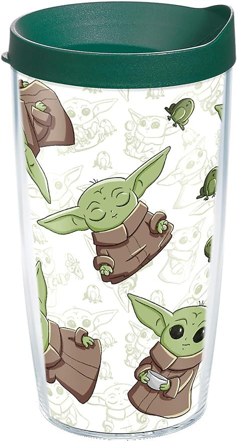 Tervis Made in USA Double Walled Star Wars - The Mandalorian Child Playing Insulated Tumbler Cup ... | Amazon (US)