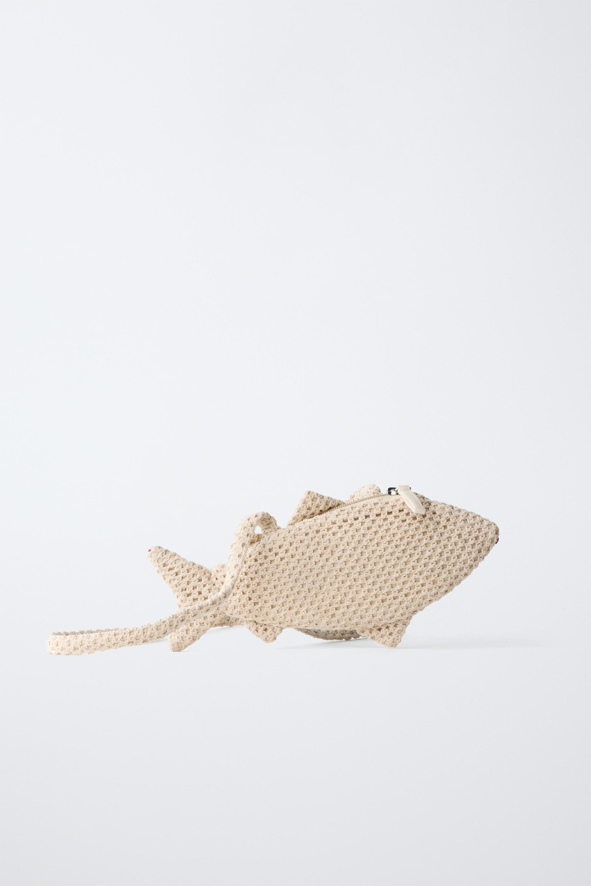 CROCHET FISH CROSSBODY BAG | Zara US