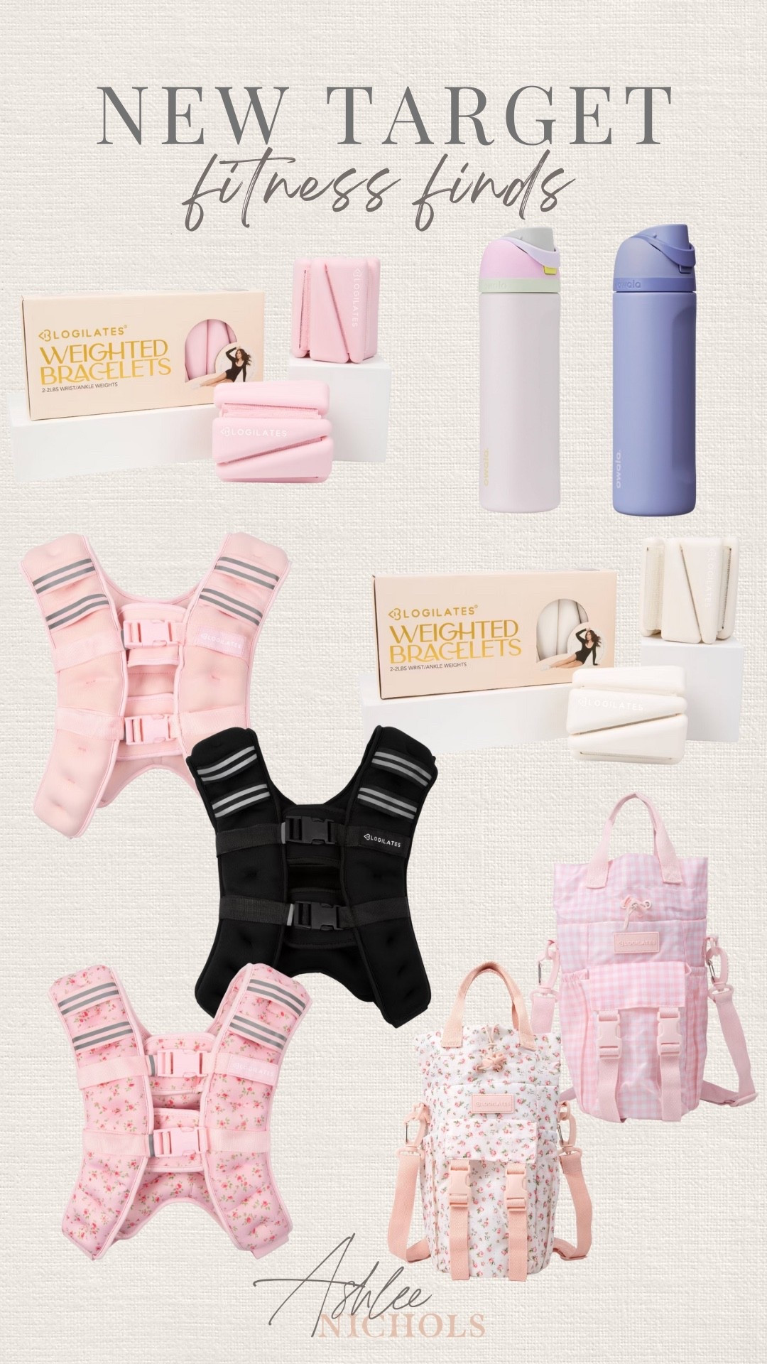 New Target fitness finds!

Weighted vest, ankle weights, owala bottle, bottle carrier

#LTKSeasonal #LTKActive #LTKfitnessgoals