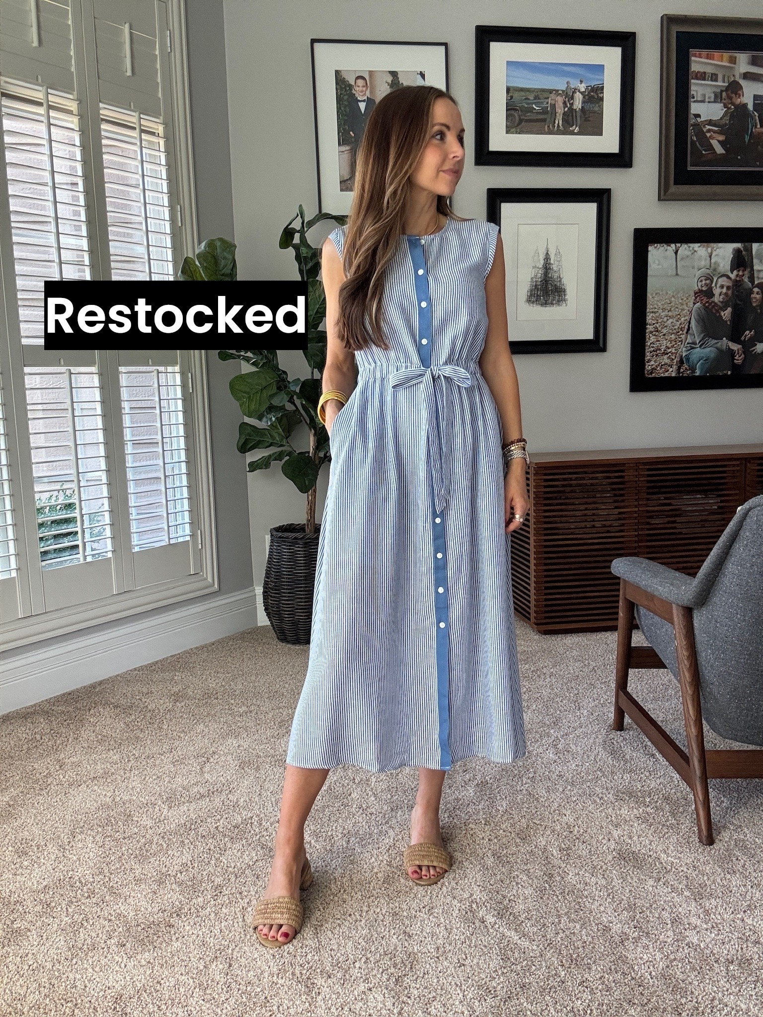 @Target dress that keeps selling out is stocked for shipping! I am in a small

#LTKgrwm #LTKootd