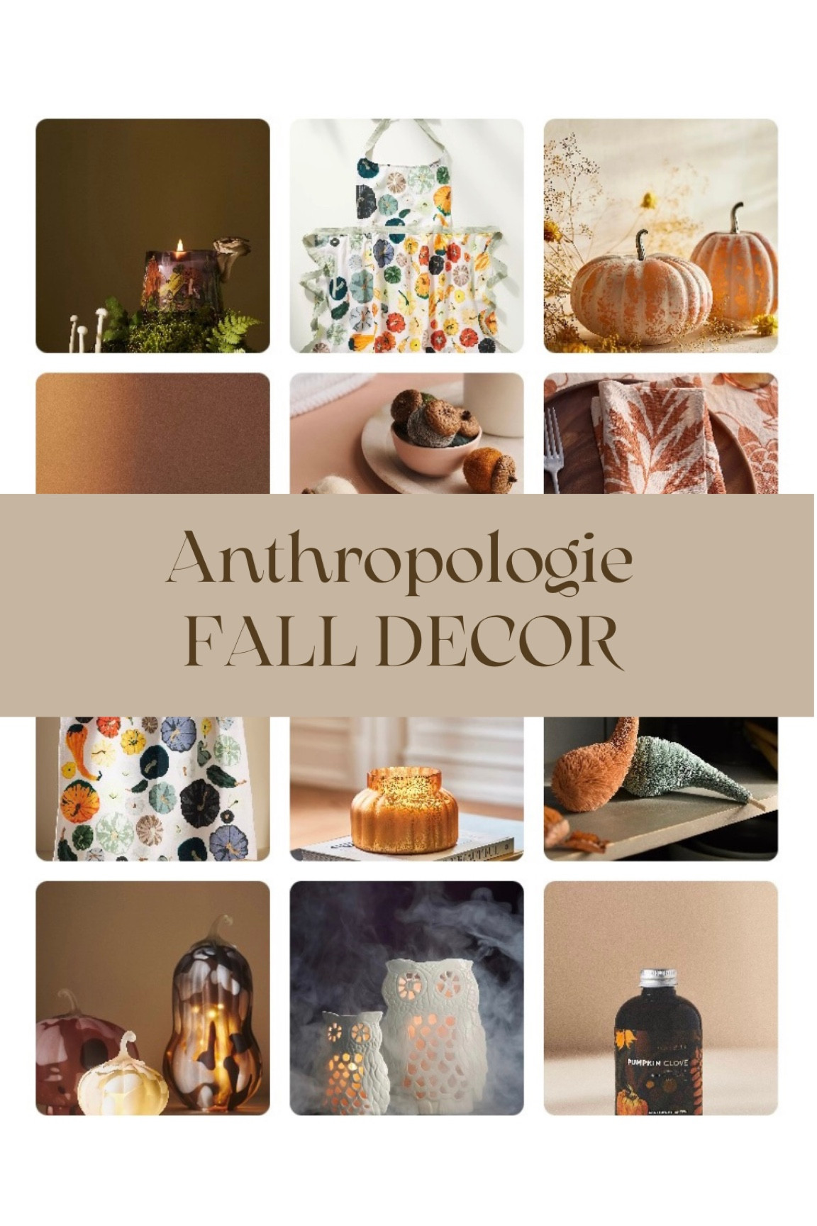 Anthropologie Fall Decor

#LTKSeasonal #LTKHoliday #LTKhome