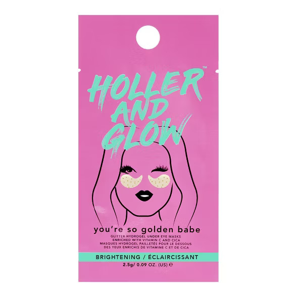 Holler and Glow You're So Golden Babe Under Eye Mask - 0.1 fl oz | Target