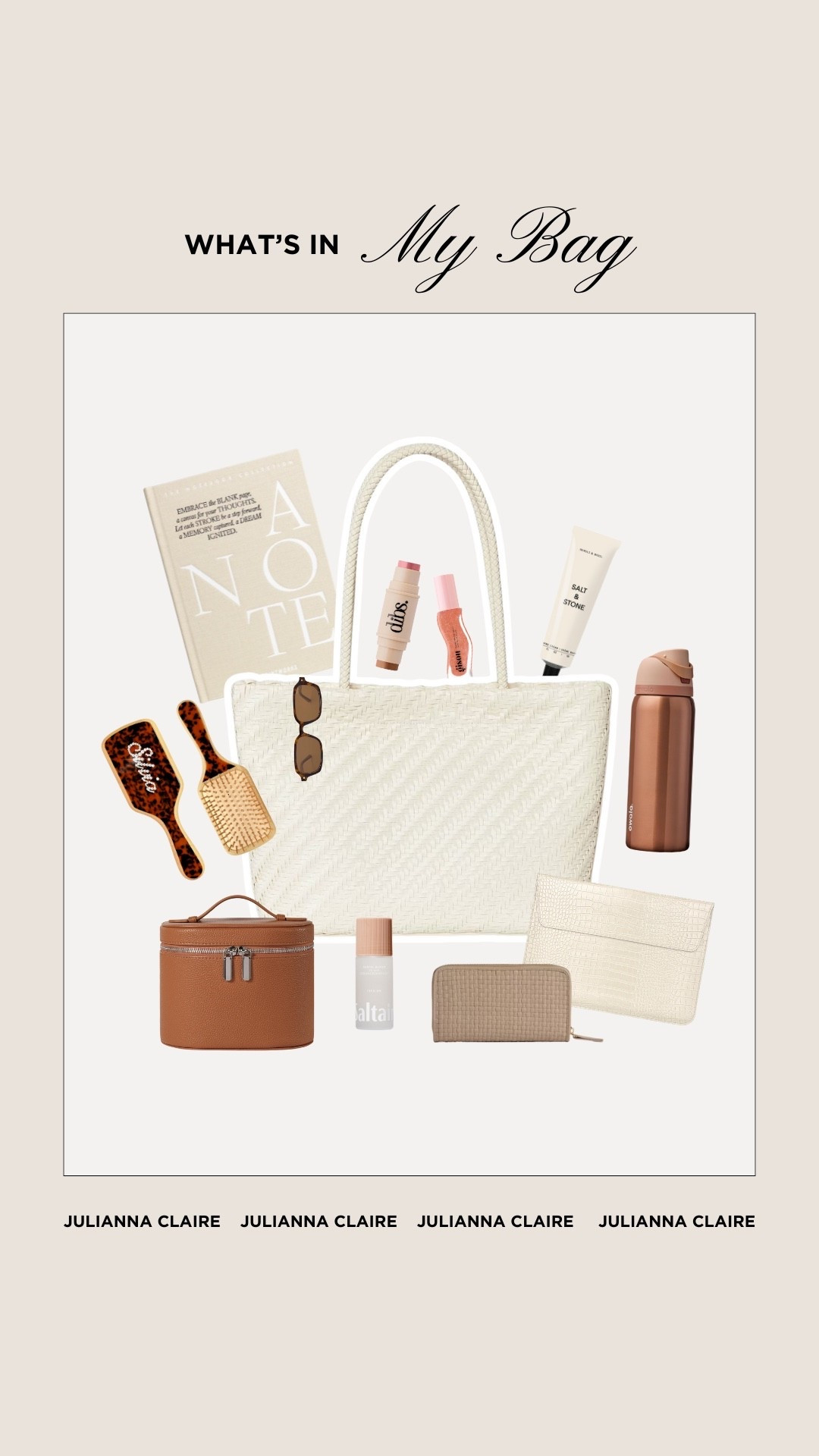 What’s in my bag 🤍

#LTKTravel #LTKselfcare #LTKBeauty