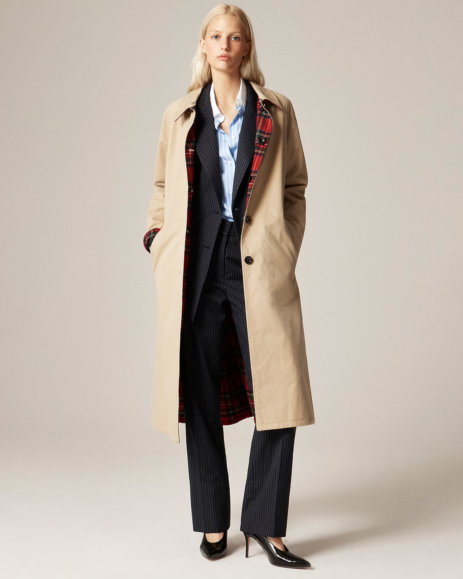 Alex Eagle X J.Crew reversible trench coat | J. Crew US