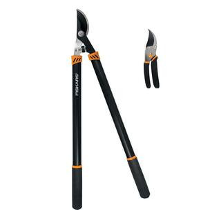 2-Piece Pruner Set with 28 in. Bypass Lopper and 9 in. Bypass Pruning Shears | The Home Depot