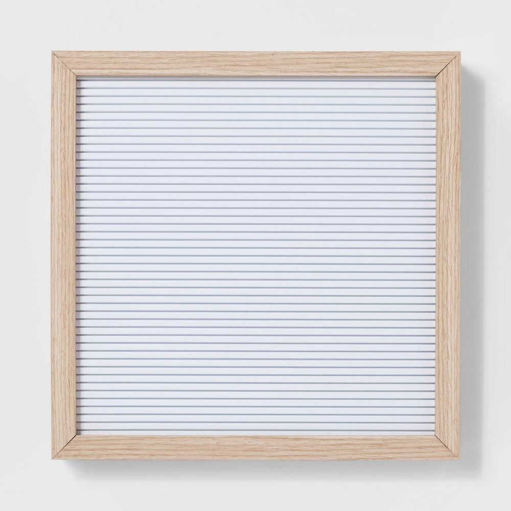 12""x 12"" Letter Board White - Room Essentials | Target
