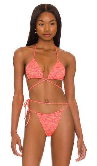 Hideaway Top in Hot Pink Space Dye | Revolve Clothing (Global)