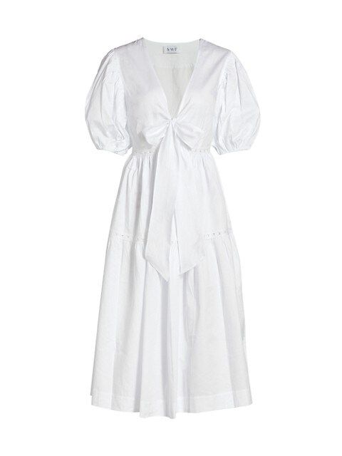 Peace Tie-Up Peasant Dress | Saks Fifth Avenue