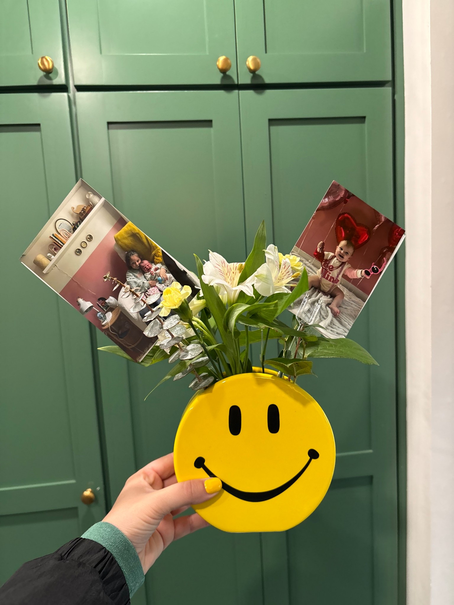 Smikey face centerpiece 🙂