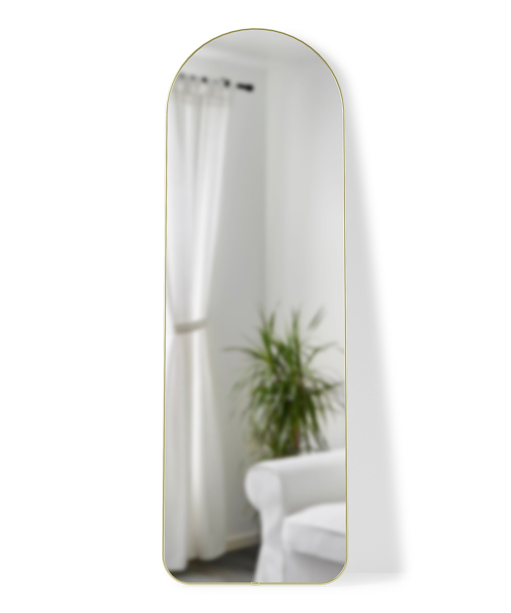 Umbra Wall Mirrors Brass - Brass Hubba Arched Mirror | Zulily