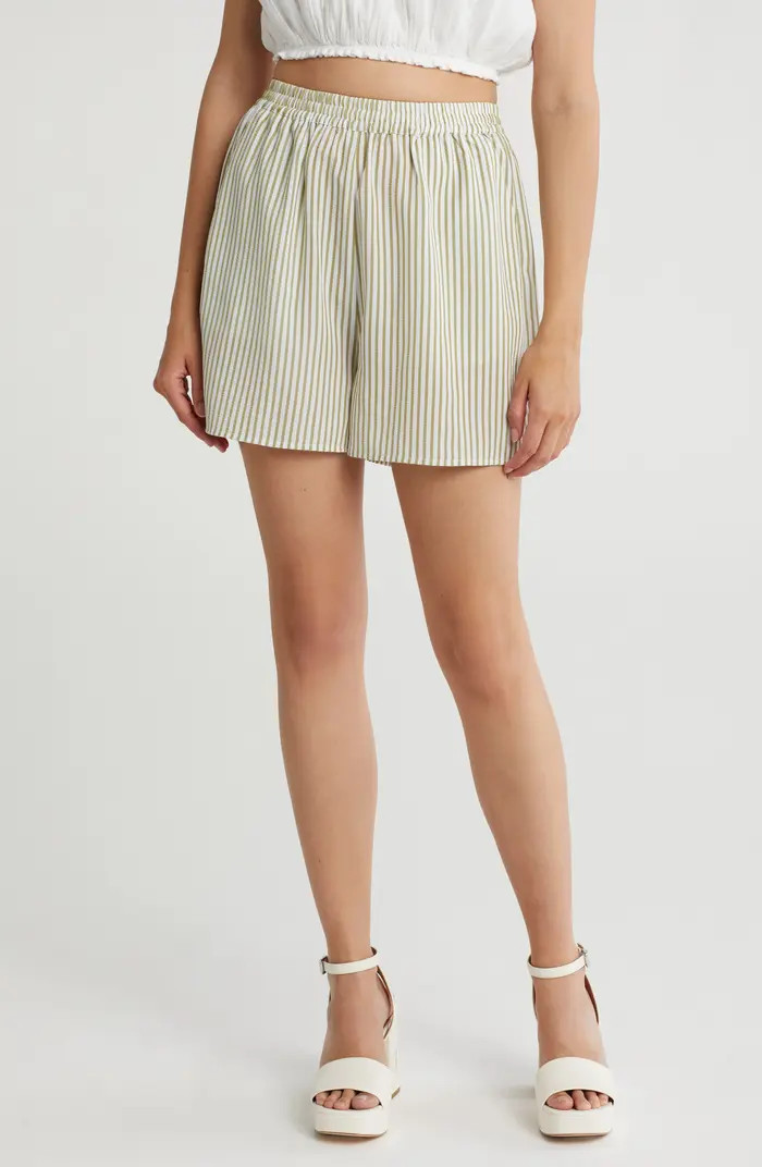 Stripe Woven Shorts | Nordstrom Rack