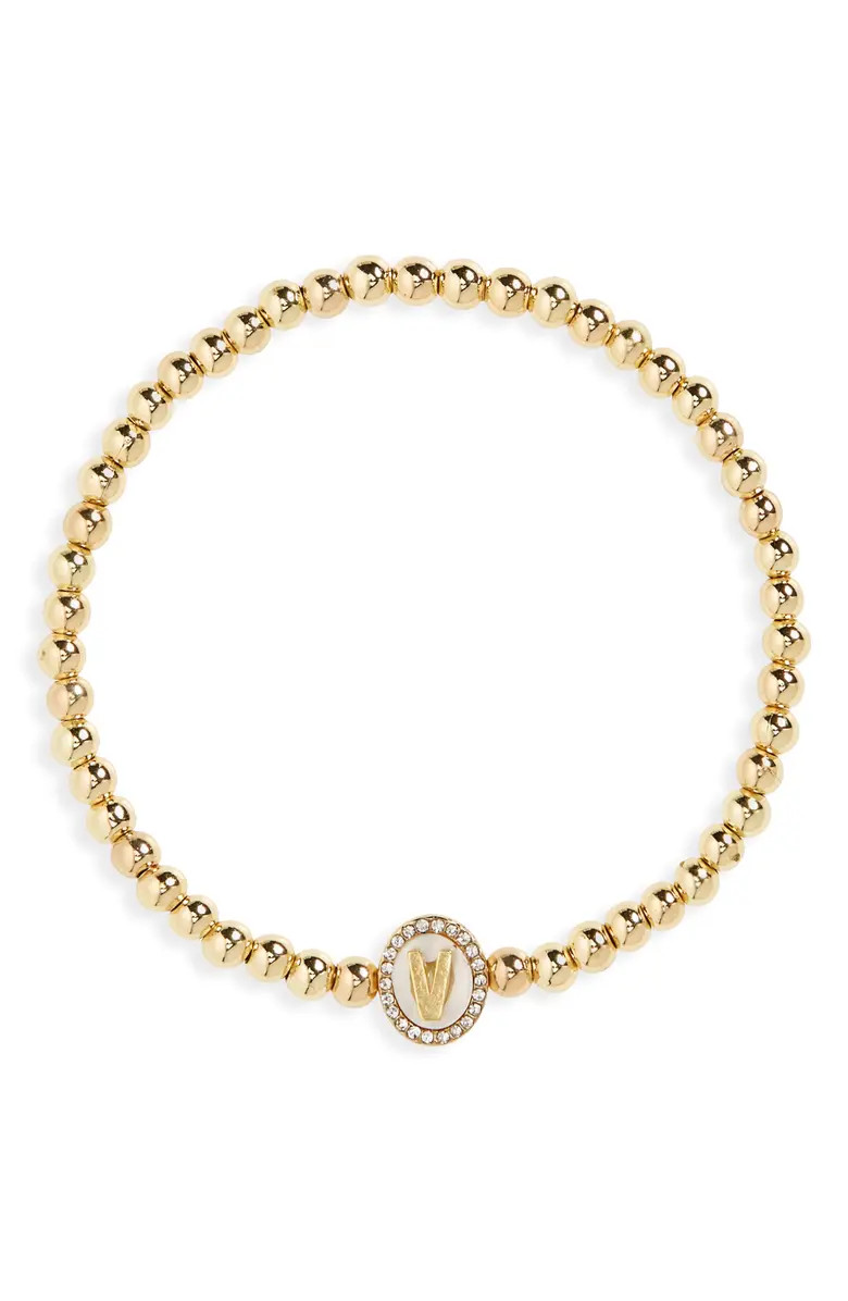 Crystal Initial Pisa Bracelet | Nordstrom