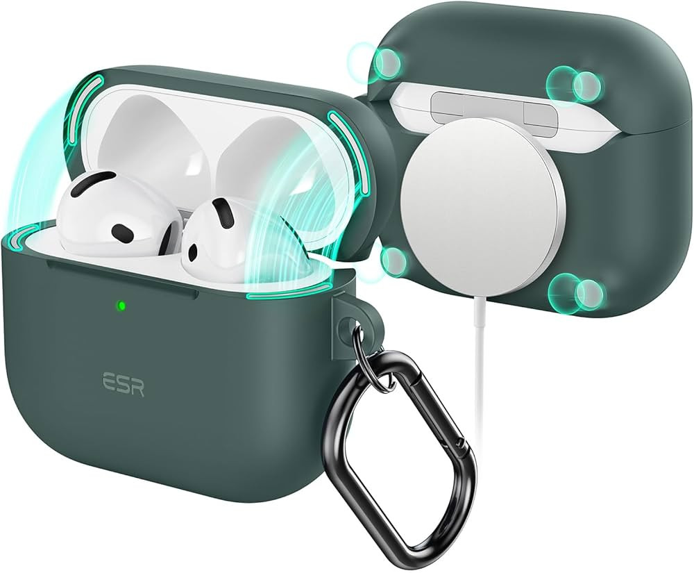 ESR for AirPods 4 Case (HaloLock), Compatible with AirPods 4th Generation Case (2024) (USB-C), Co... | Amazon (US)