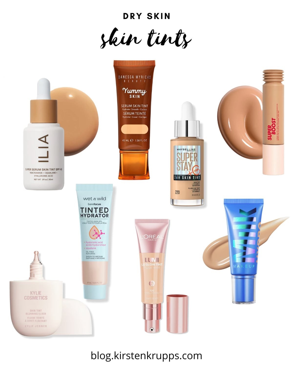 Skin tints are my go-to for that effortless, natural glow. Lightweight, breathable, and hydrating — they even out your complexion without hiding your skin. 🖤 Perfect for dry skin babes who want radiance, not cake.

👉 Tap to shop my favorite skin tints.

#LTKFindsUnder50 #LTKBeauty #LTKStyleTip