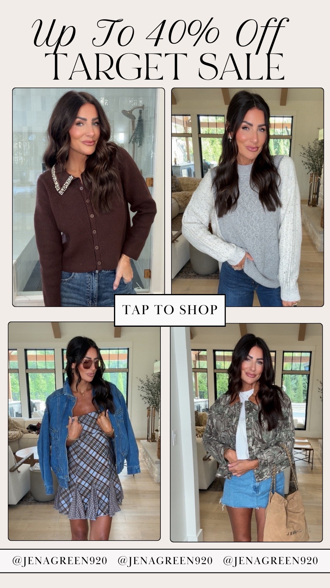 Target Clothing Sale | Winter Sweater | Denim Jacket | Camo Jacket

#LTKSeasonal #LTKSaleAlert #LTKFindsUnder100