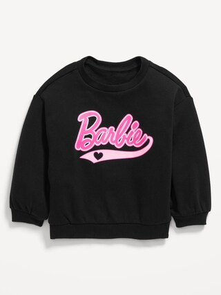Crew-Neck Barbie™ Graphic T-Shirt for Toddler Girls | Old Navy (US)