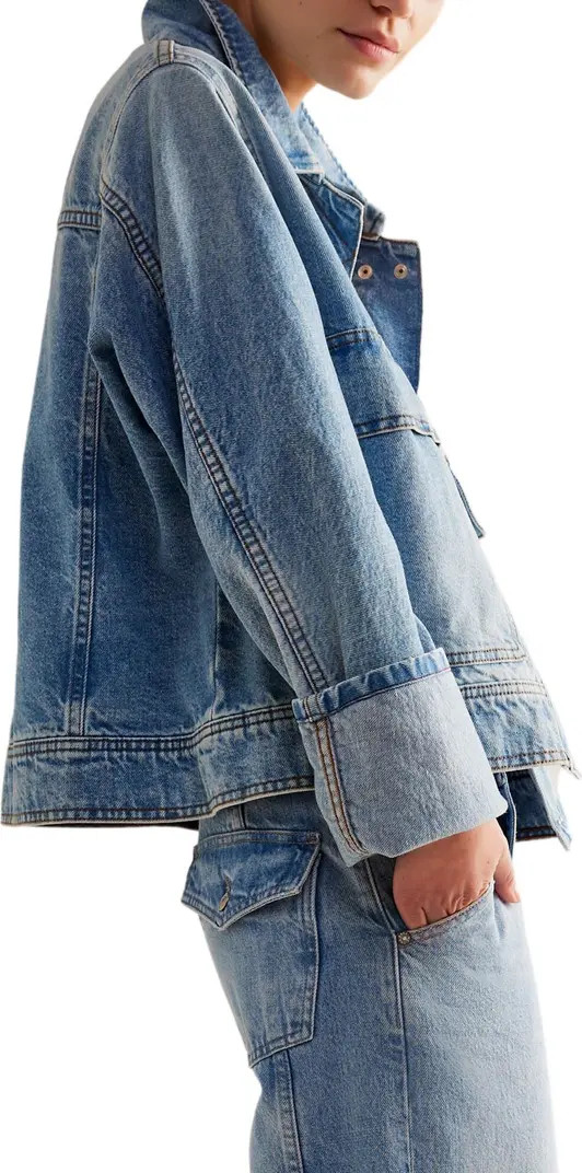 Suzy Oversize Denim Jacket | Nordstrom