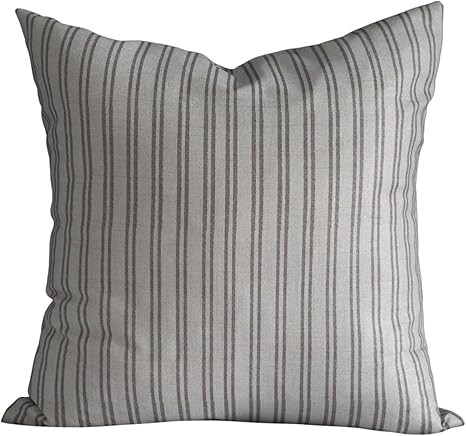 Block Print Pattern Floral Throw Pillow Covers for 2023 Winter, Christmas, and Spring Seasonal Ho... | Amazon (US)