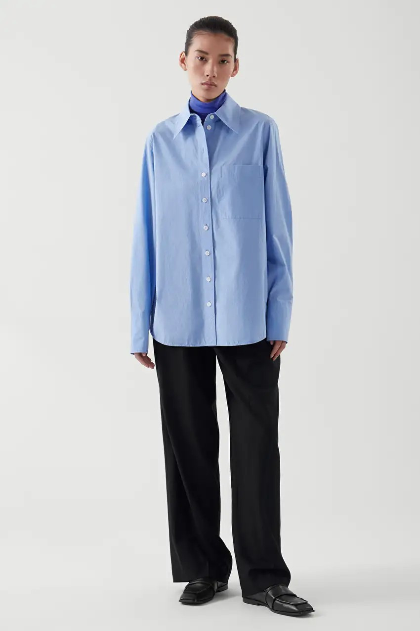 OVERSIZED LONG-SLEEVE SHIRT | COS (EU)