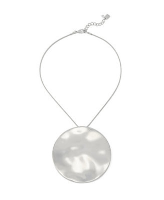 Silver Vintage Medallion Pendant Necklace | Macy's