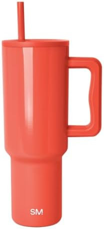 Simple Modern 40 oz Trek Tumbler with Handle and Straw Lid | Cup Holder Friendly Insulated Stainl... | Amazon (US)