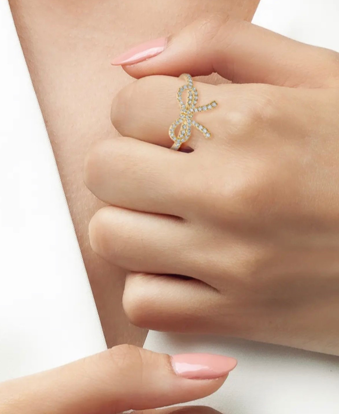 Fairy Tale Pavé Cubic Zirconia Bow Ring

#LTKdayinmylife