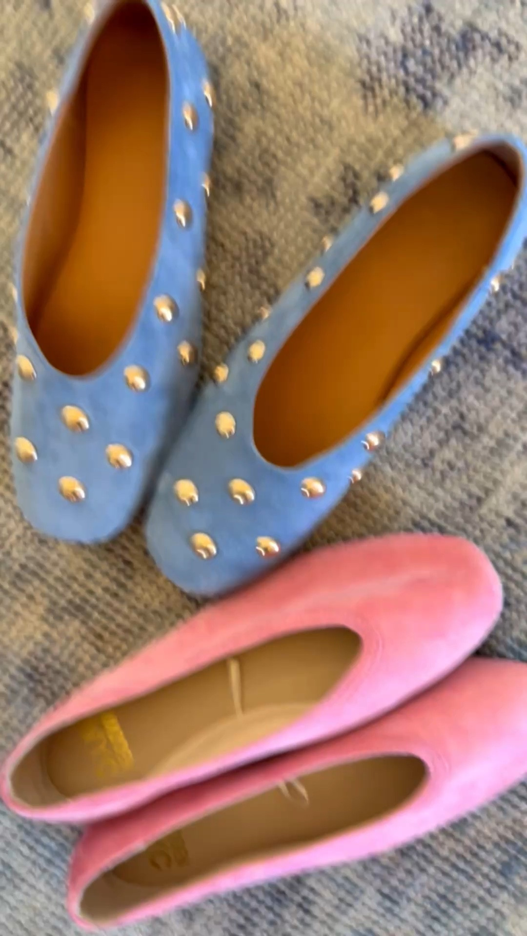 Pink & Blue forever and always for me! Here are 2 pair that I wear weekly & I’ll link a few more more from my closet. 
Pink flats - 7.5 (size 1/2 down)
Blue flats - 7  (size 1 down) ***these come in & out of stock…they are so good! 


#LTKOver40 #LTKdayinmylife #LTKmomlife