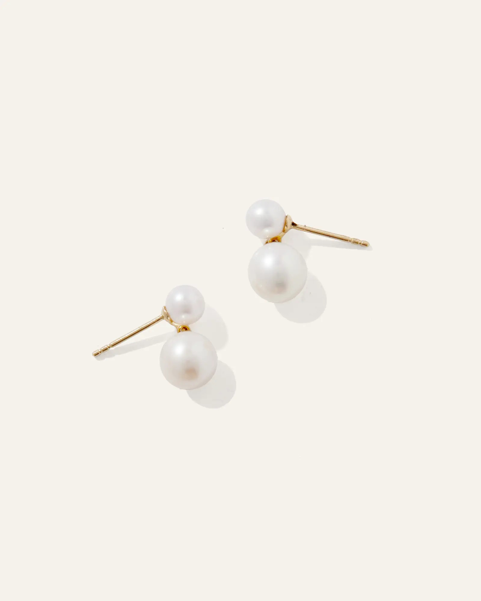 14K Gold Pearl Drop Earrings | Quince