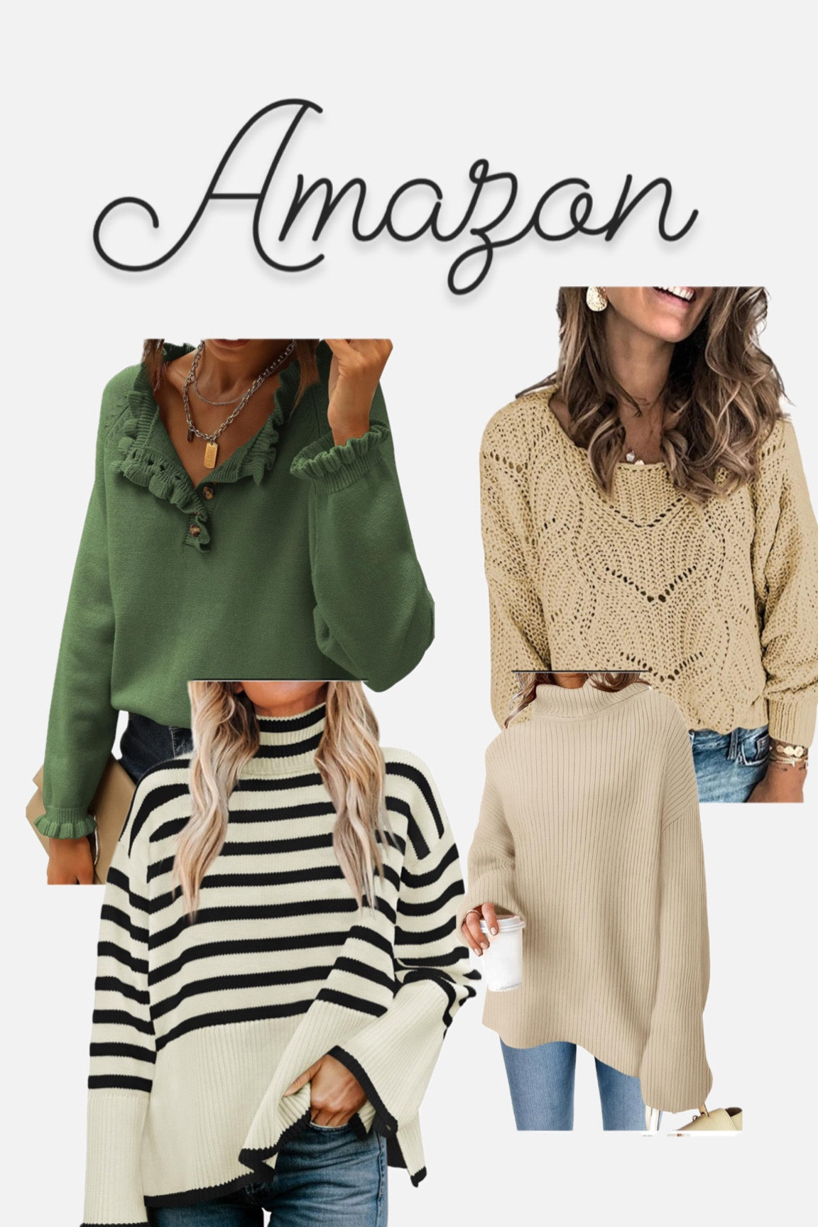 Amazon sweater sales 

#LTKsalealert #LTKfindsunder50 #LTKSeasonal