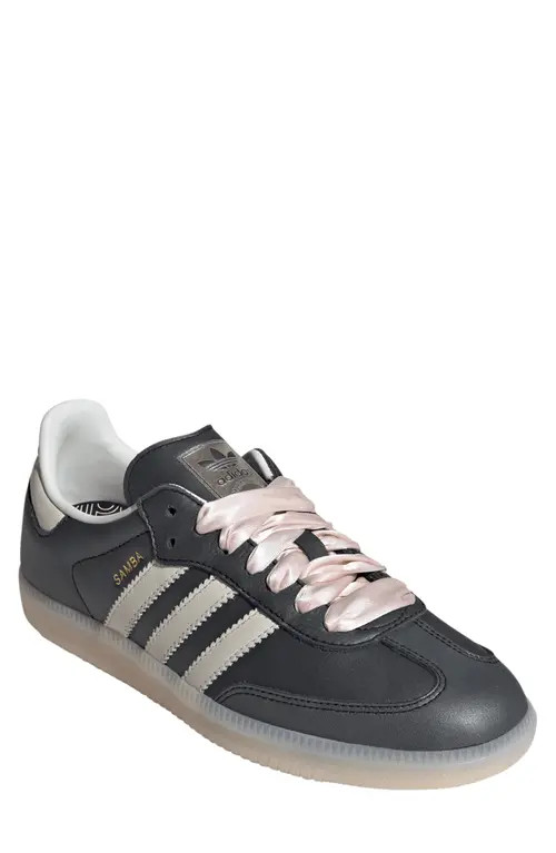 adidas Gender Inclusive Samba Sneaker in Black/off White/quartz at Nordstrom, Size 7 Women's | Nordstrom