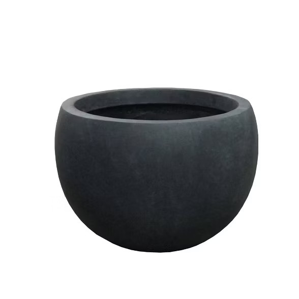 Kante Lightweight Outdoor Concrete Bowl Planter - Rosemead Home & Garden, Inc. | Target