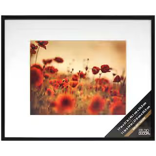 Black Thin Frame with Mat, Gallery by Studio Décor® | Michaels Stores