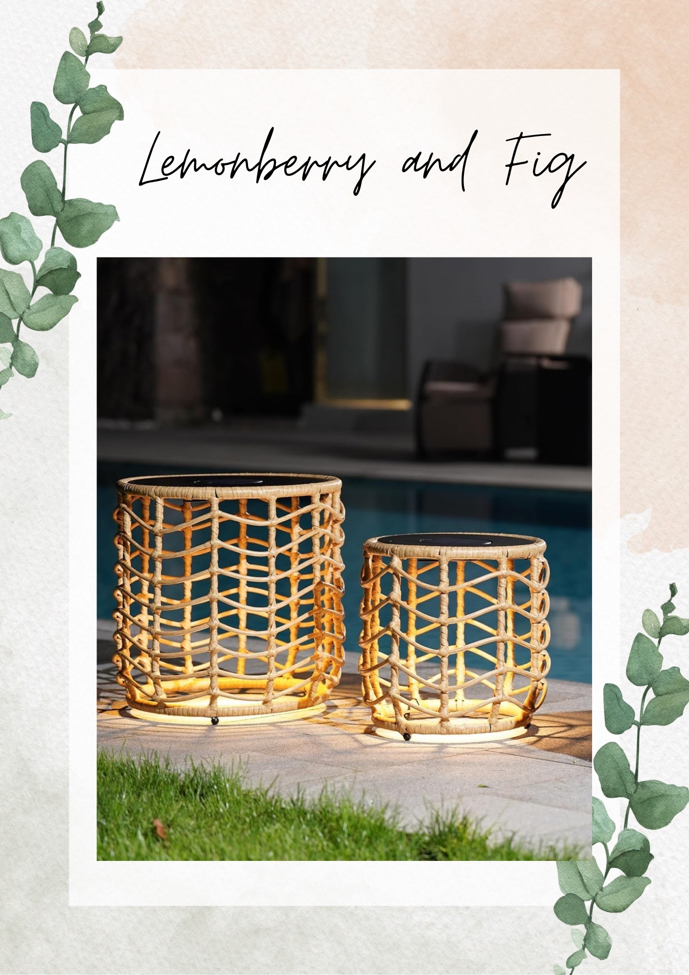 Wow, game changer for your front price, deck or patio! These bamboo solar light up nesting tables are everything! 👏🏻

#LTKHome #LTKParties #LTKSeasonal
