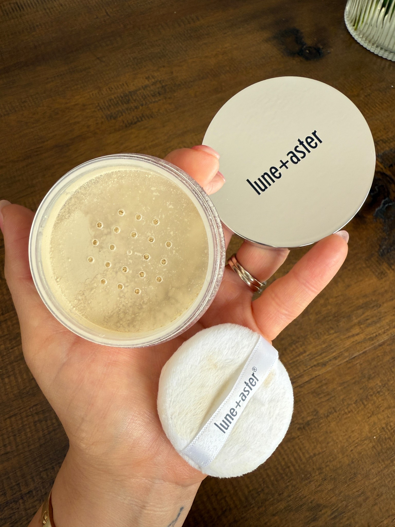 Line + Aster loose setting powder (translucent ) I really finally mailed setting powder that helps to blur and keep the skin hydrated. It’s great for anti-aging.

#LTKHome #LTKBeauty #LTKOver40