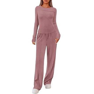 Lazysmile Lounge Sets For Women 2 Piece Sets Fall Outfits Long Sleev… | Amazon (US)