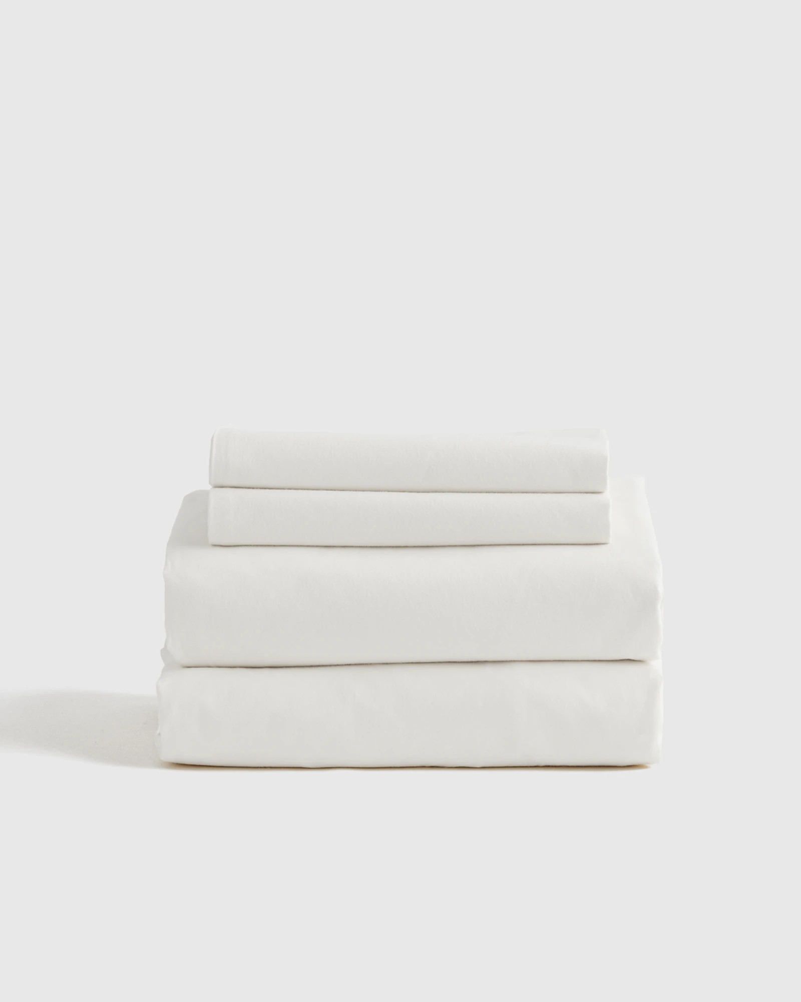 Quince | Organic Brushed Cotton Sheet Set in Terracotta, Size Cal King, Cotton | Quince