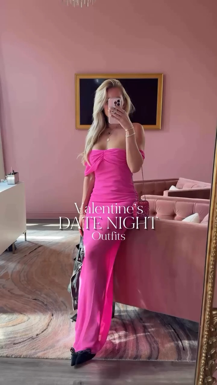 Here are some fun and flirty Valentine’s Day Date Night Outfits. Which one is your favorite? 

You know the hot pink dress is mine! I love this with a leather jacket and some black stilettos. 

#ltkfashion #ltkseasonal #valentinesday #valentinesdate