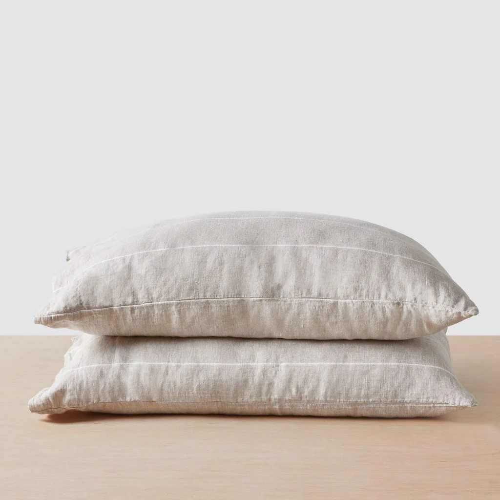 Stonewashed Linen Pillowcases | The Citizenry