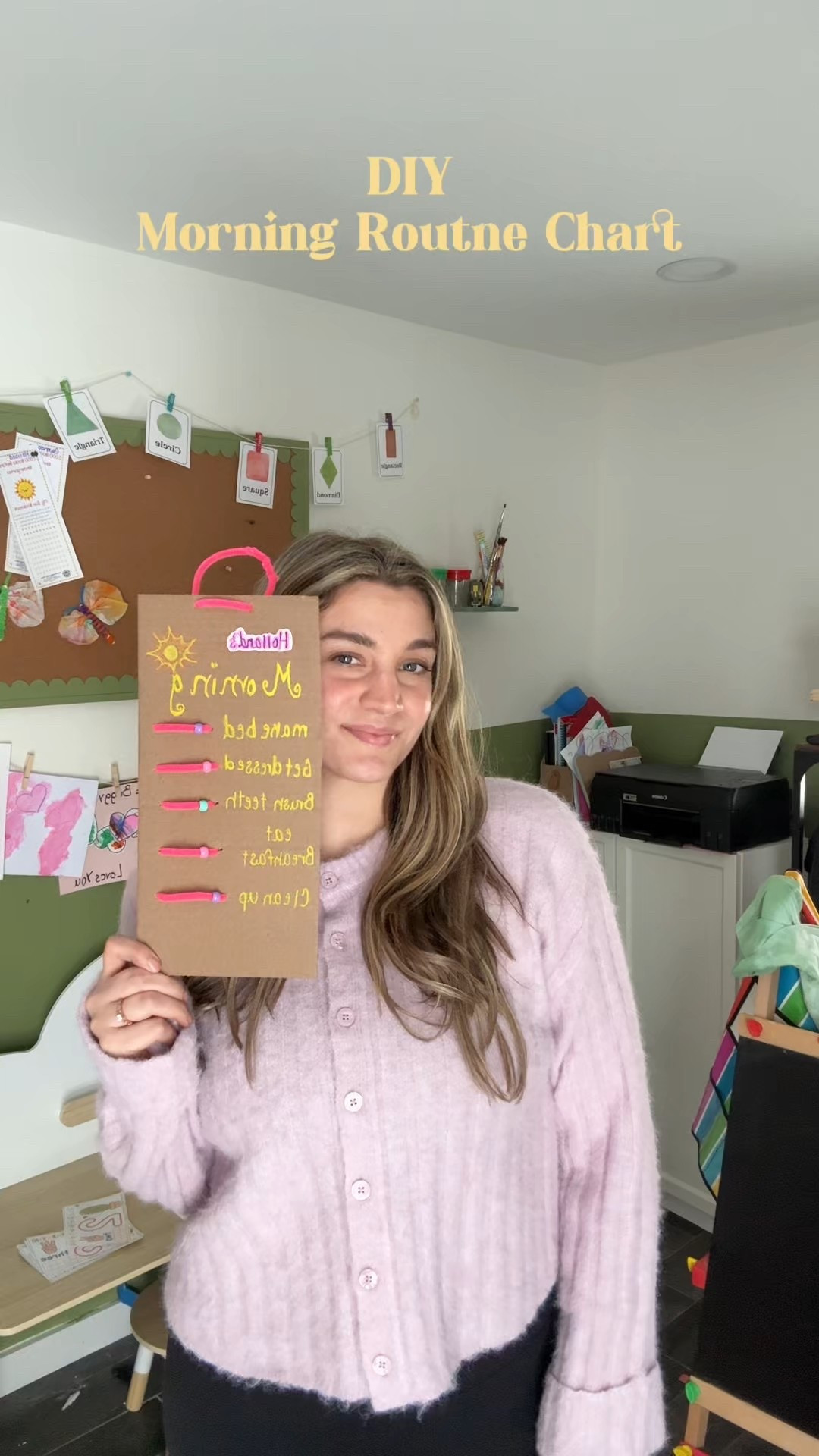 DIY morning routine toddler craft #momlife 

#LTKKids #LTKmomlife #LTKmorningroutine