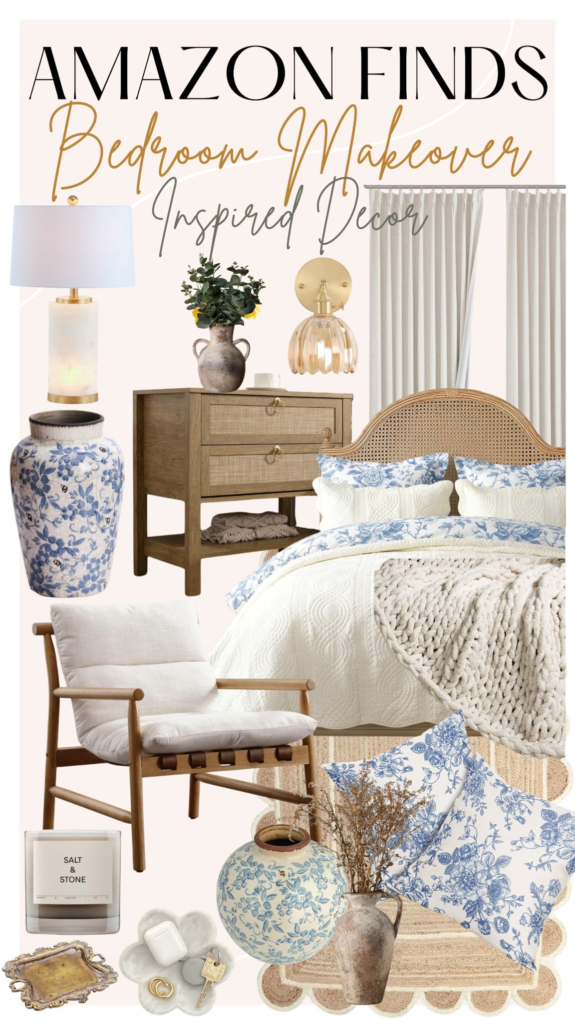 Products used in/inspired by our bedroom makeover 💙

#LTKHome