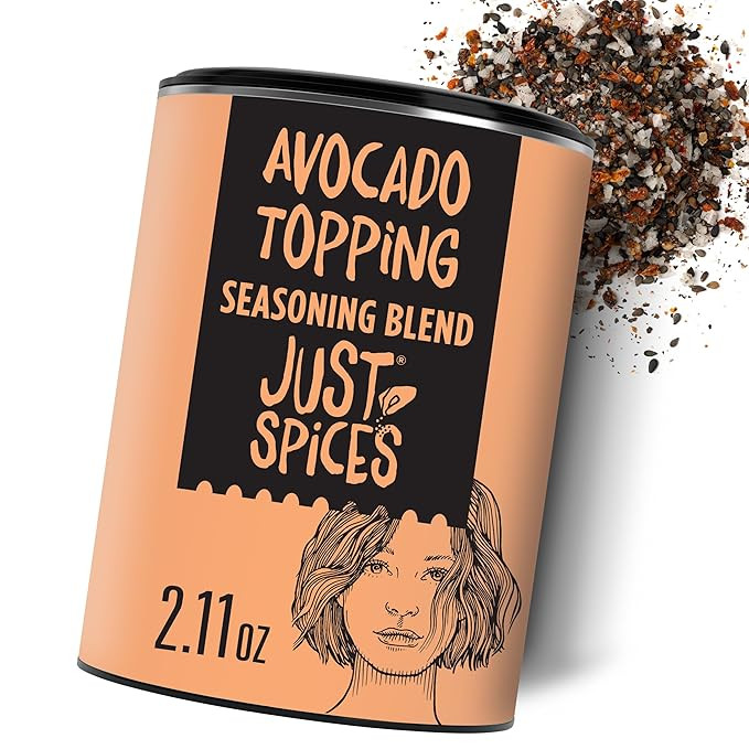Just Spices Avocado Topping, 2.11 OZ I Spice mix for avocado I Also for refining bowls and salad ... | Amazon (US)