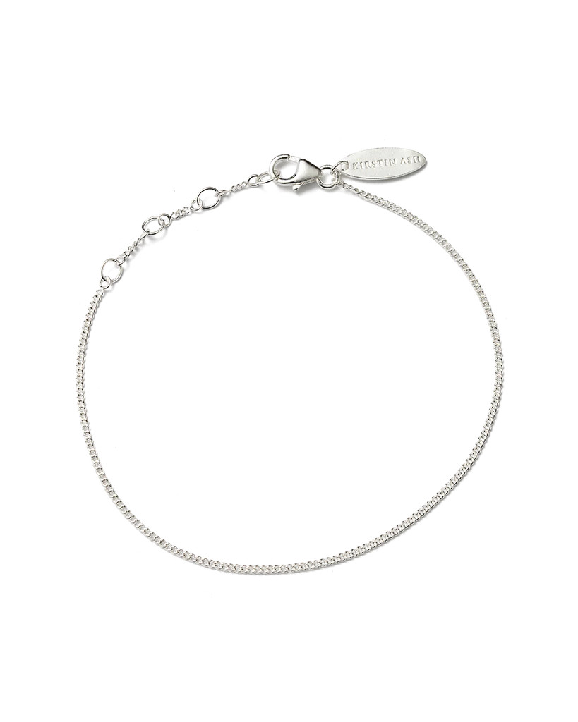 BESPOKE CURB BRACELET (STERLING SILVER) | Kirstin Ash