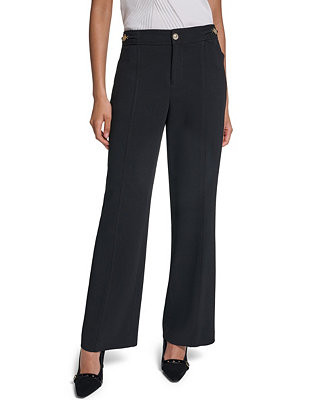 Women's High-Waisted Wide-Leg Pants | Macy's