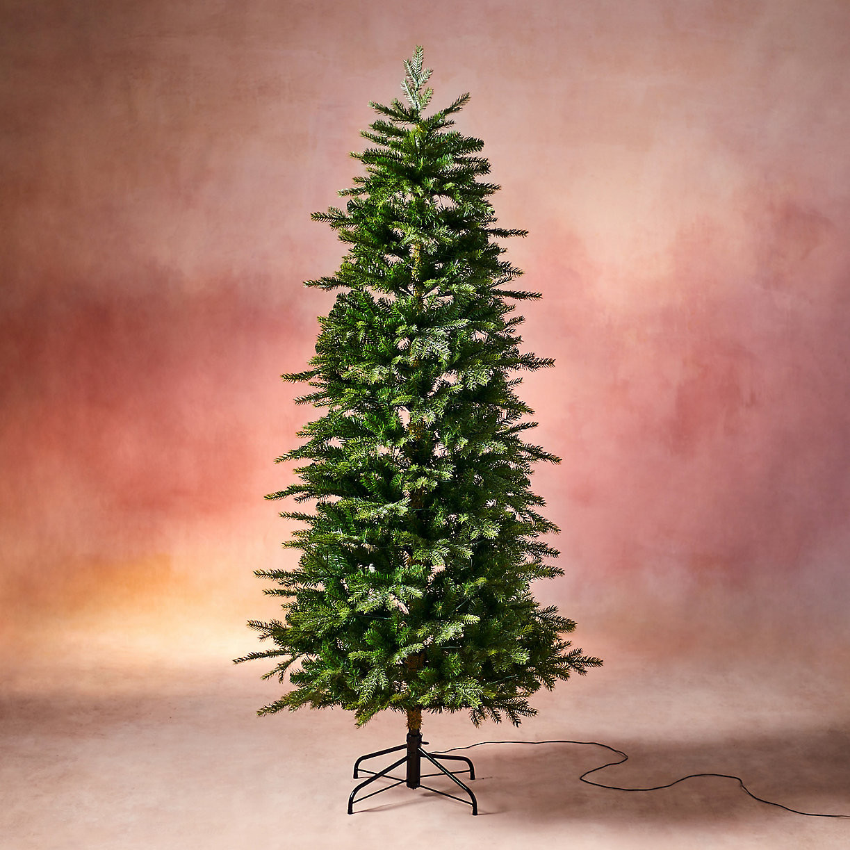 Faux Pre-Lit LED Grandis Fir, Slim | Terrain