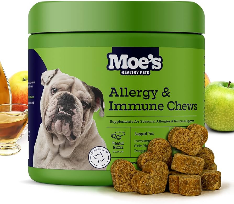 Moe’s Allergy and Immune Support for Dogs-Supports Anti-Itch, Seasonal Allergies & Immunity-Ome... | Amazon (US)
