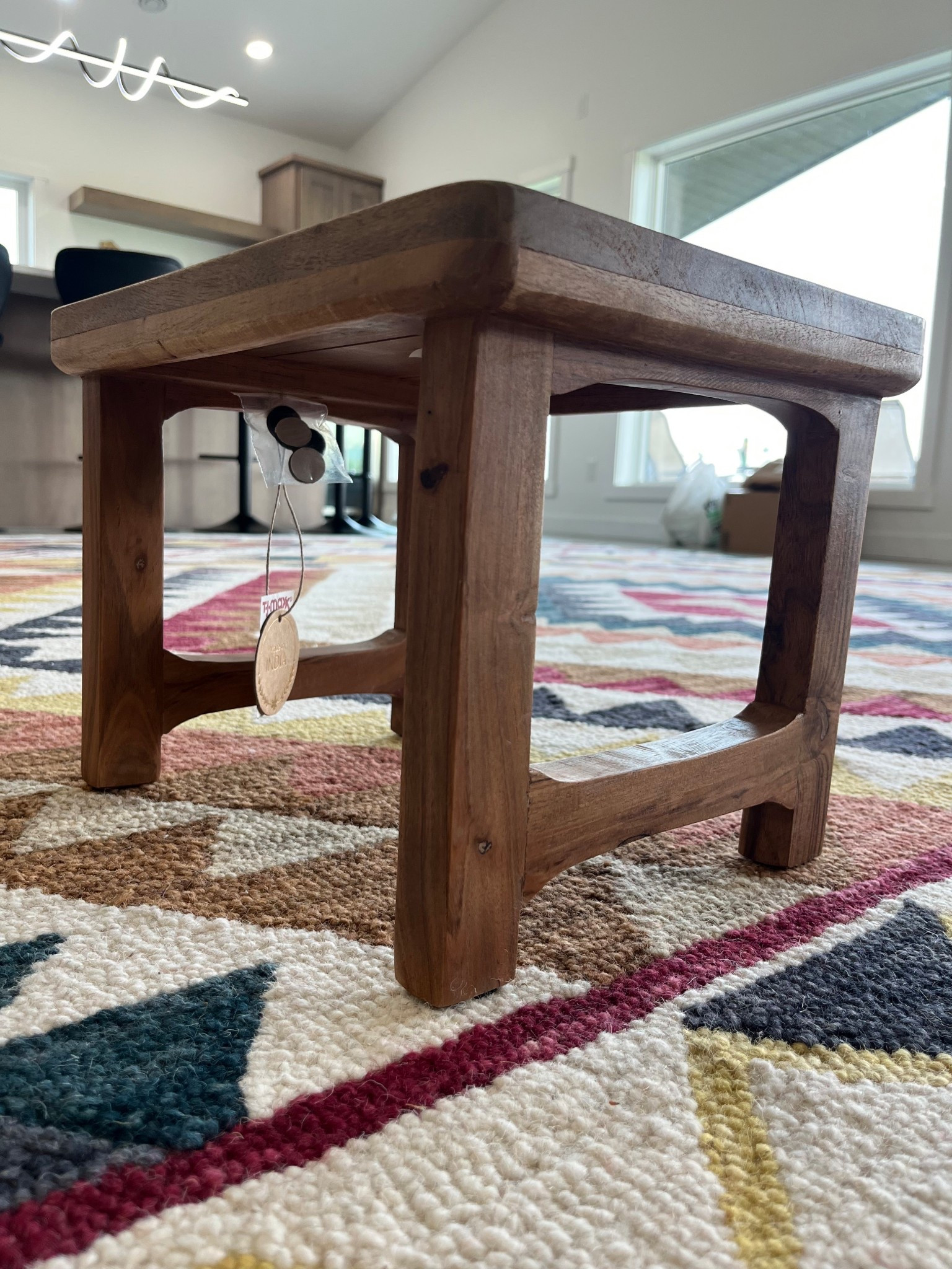 Obsessed with this cute little wood stool I scored at TJ Maxx! 🤎 Since I can’t tag the exact one, I’ve linked similar styles you can shop now on my LTK and Amazon storefront! #TJMaxxFinds #HomeDecor #LTKhome #AmazonHome